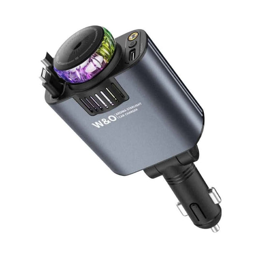 Chargeur de Voiture Straight 5‑en‑1